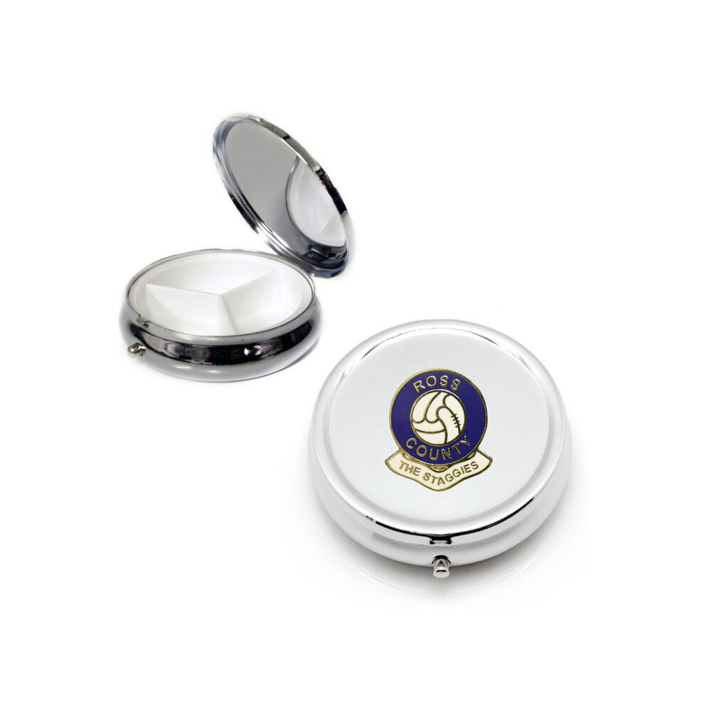 Knight Silver Ross County Football Club Pill Box
