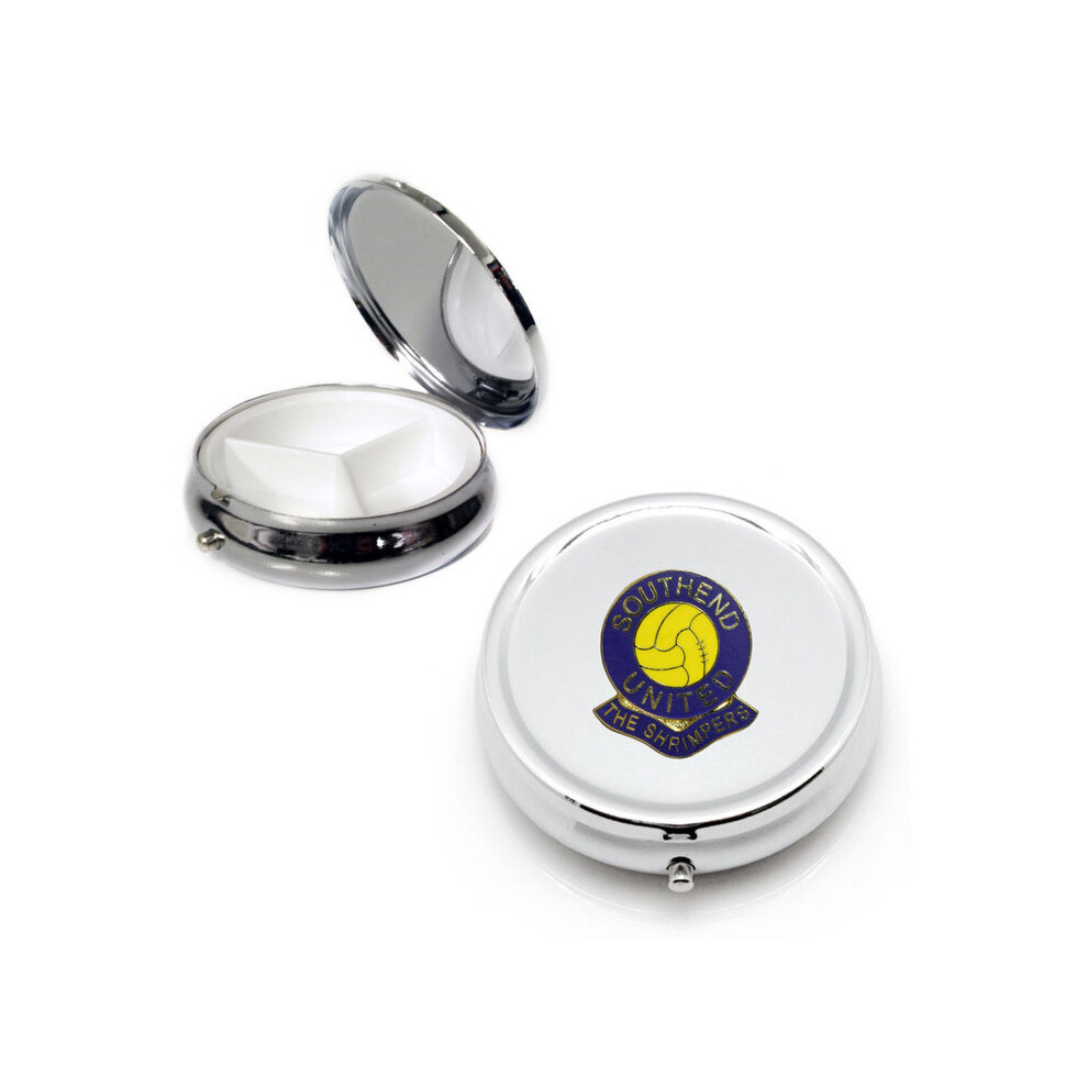 Knight Silver Southend United Football Club Pill Box