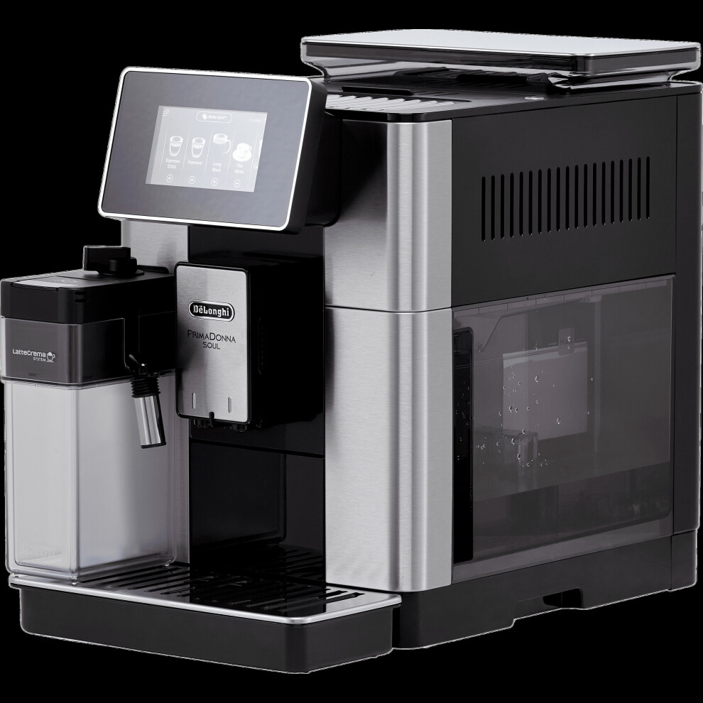 De'Longhi PrimaDonna ECAM610.75.MB Wifi Connected Bean to Cup Coffee Machine - Black
