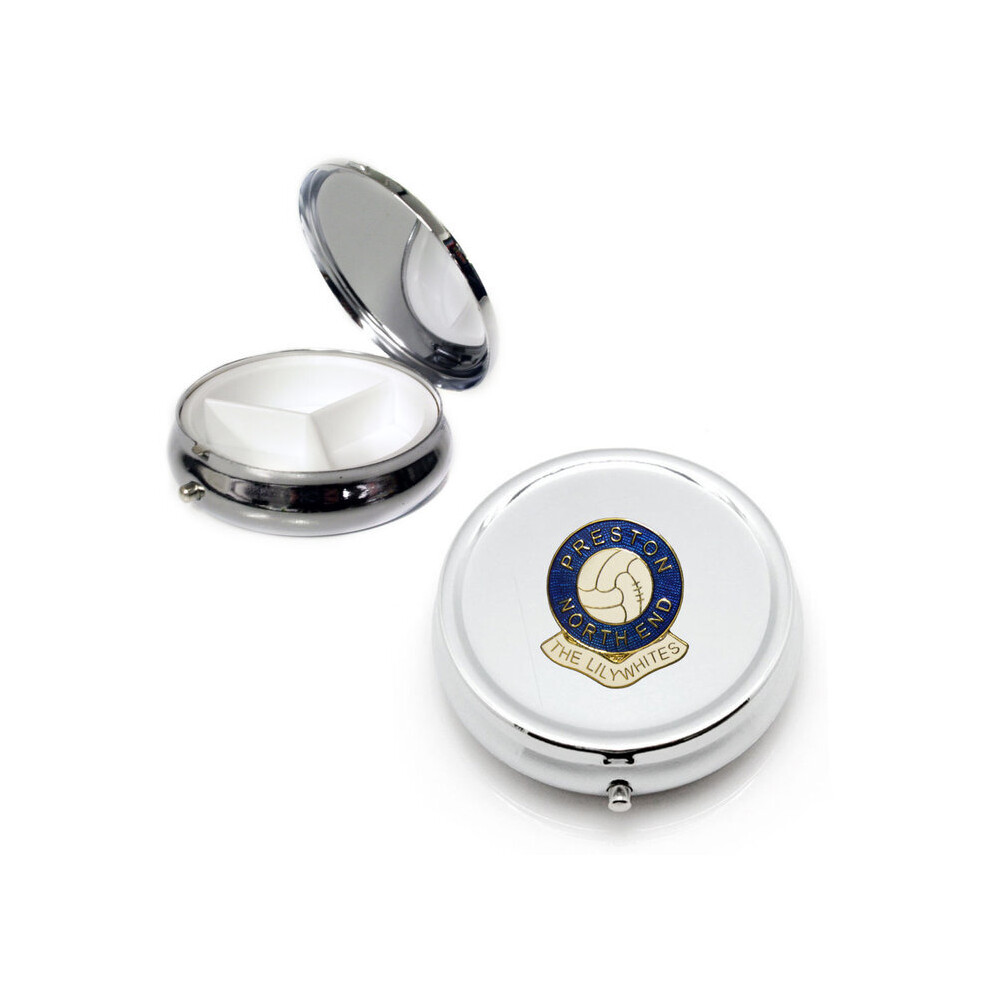 Knight Silver Preston North End Football Club Pill Box
