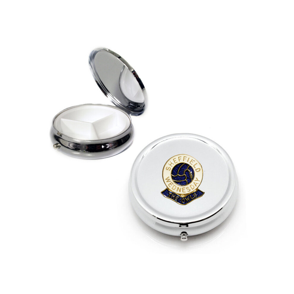 Knight Silver Sheffield Wednesday Football Club Pill Box