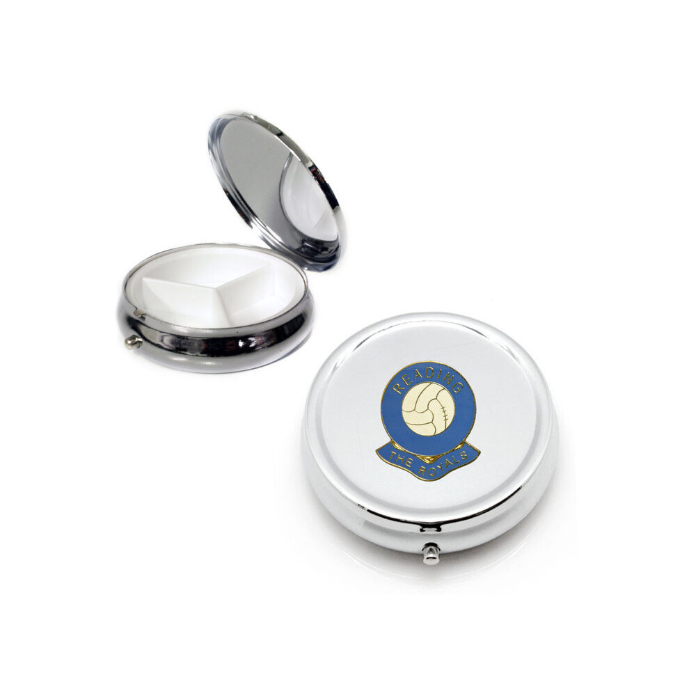 Knight Silver Reading Football Club Pill Box