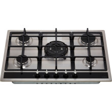 CDA HG7351SS 68cm Gas Hob - Stainless Steel