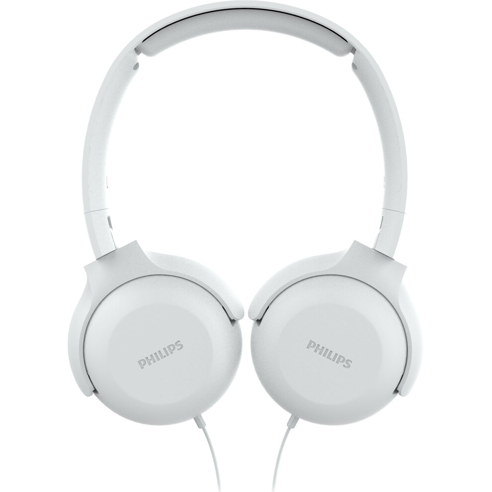 Philips UpBeat On-Ear Headphones - White