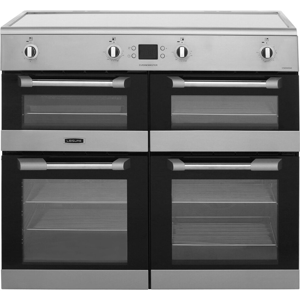 Leisure Cuisinemaster CS100D510X 100cm Electric Range Cooker with Induction Hob - Stainless Steel