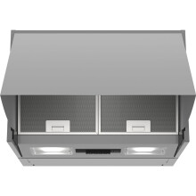 Bosch Serie 2 DEM66AC00B 60 cm Integrated Cooker Hood - Silver