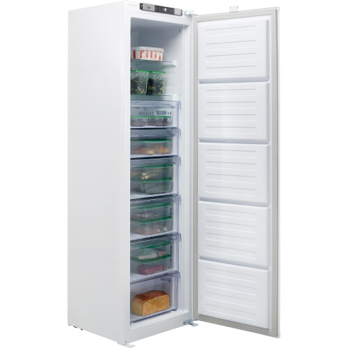 Beko BFFD3577 Integrated Frost Free Upright Freezer with Sliding Door
