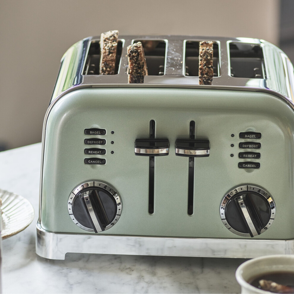 Cuisinart Style Collection CPT180GU 4 Slice Toaster - Pistachio