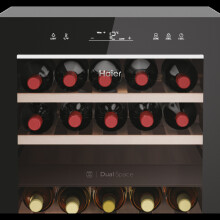 Haier HWS42GDAU1 Wine Cooler - Black