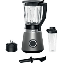 Bosch Serie 4 VitaPower MMB6174SG 1.5 Litre Blender with 2 Accessories - Silver