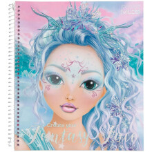 Fantasy Model Create Your Fantasy Face Colouring Book