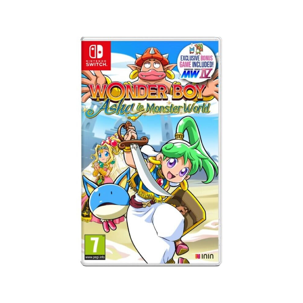 Wonder Boy Asha In Monster World Nintendo Switch Game 4260650741937