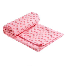 (Pink) 183*63cm Non Slip Yoga Towel Blanket Fitness Free Sweat Absorbent Yoga Mat Towel