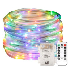 (multicolor, 10 M 100LED) Outdoor Tube Rope Strip String Light