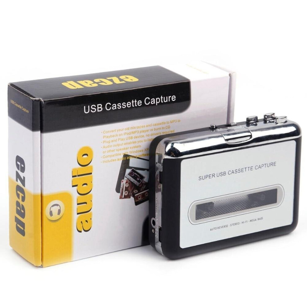 (China) Cassette Player, Usb Mp3 Converter, Capture Audio Music Player Tape Recorder 3503946659044