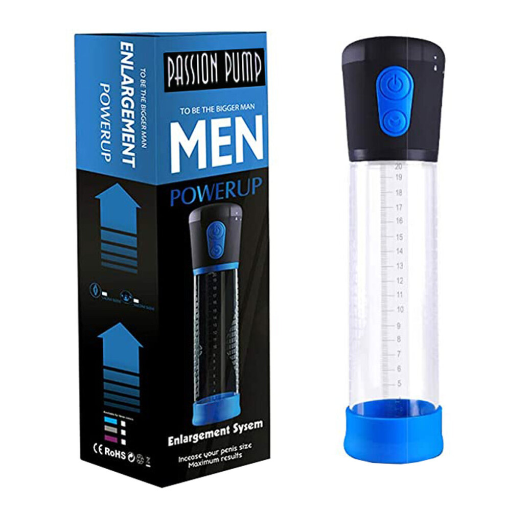 Automatic Electric Passion Strong Enlargement Passion Pump Blue