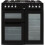 Beko Beko KDVF90K 90cm Dual Fuel Range Cooker - Black 1