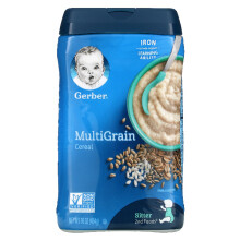 Gerber, Getreide für Babys, Korn & Wachstum, 2. Nahrung, Mehrkorn, 16 oz (454 g)