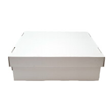 (Brown, 10) Wreath Storage Packaging Box Large With Lid