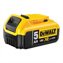 6 x Dewalt 18V XR Lithium-Ion 5Ah Battery - Black/Yellow