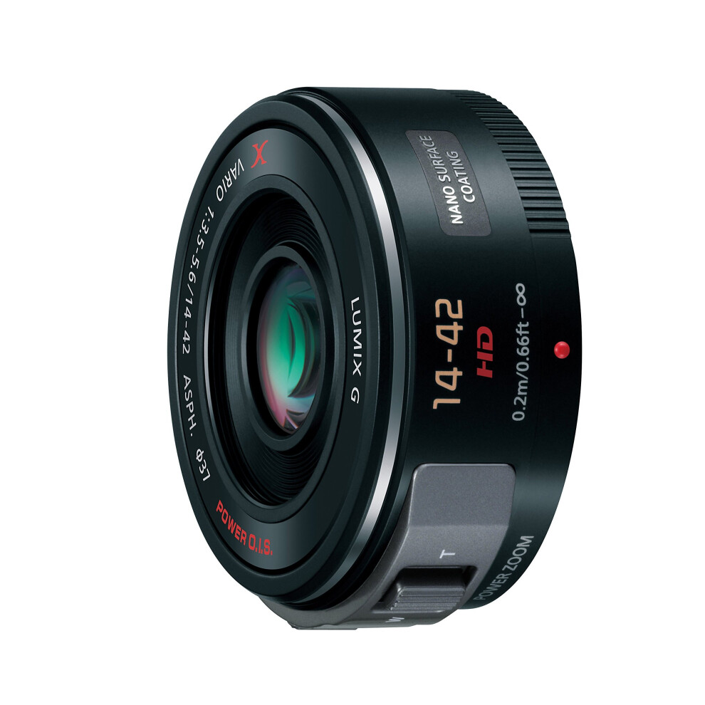 Panasonic LUMIX G X Vario PZ 14-42mm/F3.5-5.6 ASPH./Power O.I.S. |H-PS14042M-K Black