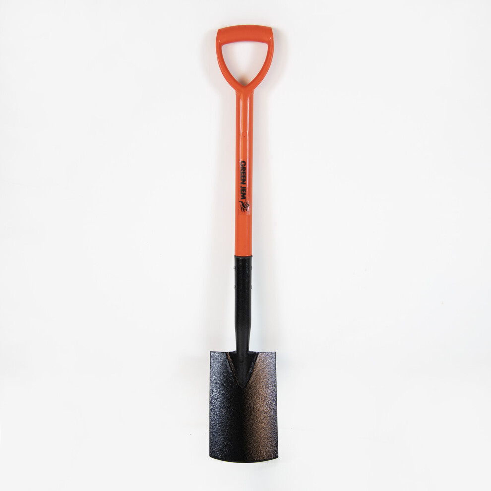 (GJ Carbon Steel Border Spade ) Garden Digging Spade Fork Shovel Border Edging Farm Carbon Stainless Steel Tools