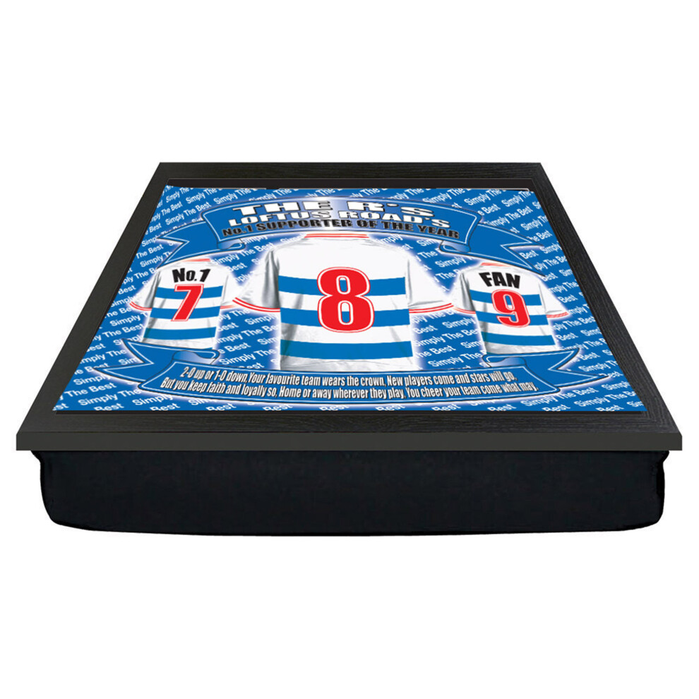 QPR Cushion Lap Tray Football Shirt Gift