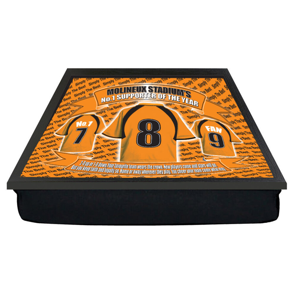 Wolverhampton Cushion Lap Tray Football Shirt Gift