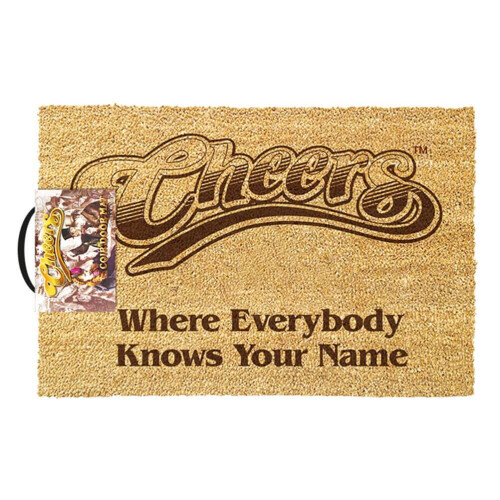 Cheers 'Everybody Knows Your Name' Doormat