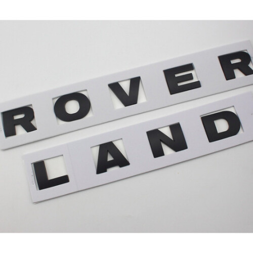 Land Rover Car Tag (Land Rover Matt Black) Land Rover car logo sticker badge emblems on OnBuy