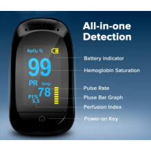Medical CE approved blood oxygen testing equipment,OLED display Spo2