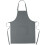 (Grey) 100% Cotton Adjustable Apron Front Pocket Chef 1