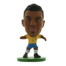 Creative Soccerstarz Brazil Luiz Gustavo Home Kit Figures