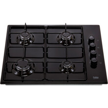 Beko HIBG64120SB 61cm Gas Hob – Black, Reliable & Budget-Friendly for Everyday Cooking