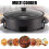 Hometronix 42cm Multi-Cooker | Pizza Maker 4