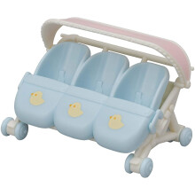 Sylvanian Families Triplets Stroller - Board Game