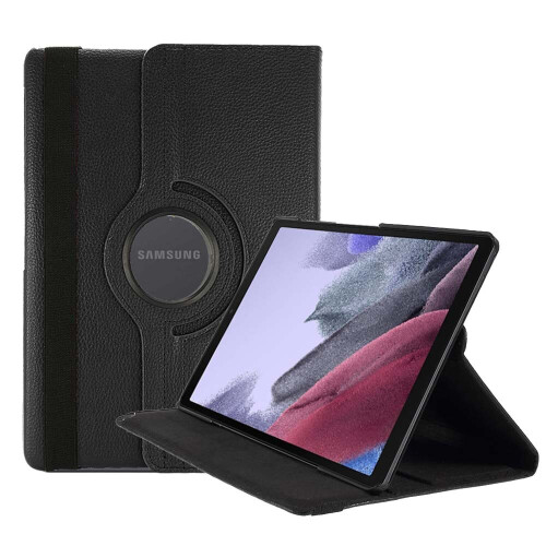 Case For Samsung Galaxy Tab A7 Lite 2021 8.7 Inch Black PU Leather 360 ...