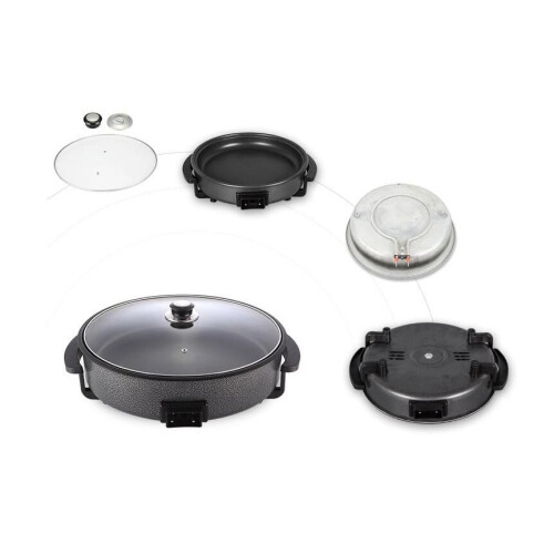 Hometronix 42cm Multi-Cooker | Pizza Maker 1