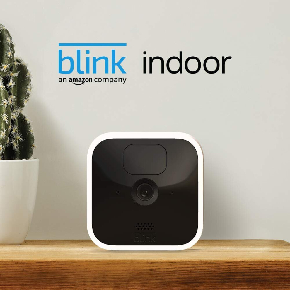 Blink Indoor Wireless, HD security 2-camera system 2-year battery life