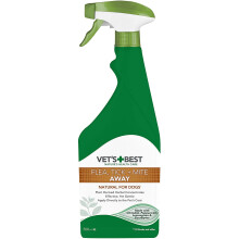 Vet's Best Flea Tick and Mite Flea Treatment Spray for Dogs, 500 ml