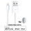 Replacement 1m Apple Lightning to USB Cable - Sync & Charge for iPhone, iPad, iPod, AirPods (White) 1