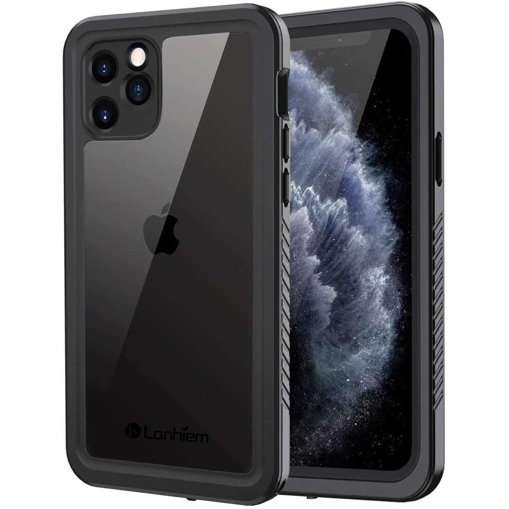 Lanhiem Iphone 11 Pro Max Case, Ip68 Waterproof Dustproof Shockproof Case With Built-In Screen Protector, Full Body Sealed Protective Front 3359144196306
