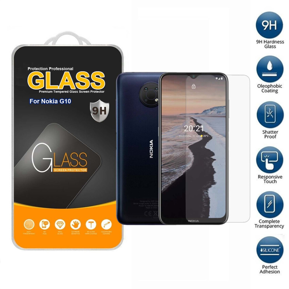 Tempered Glass Screen Protector For Nokia G10 304063169699