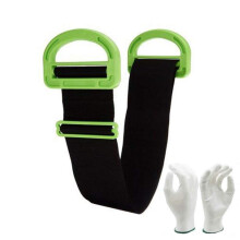 Adjustable Moving and Lifting Straps for Furniture, Boxes, Mattress, Construction Materials, or Other Heavy, Bulky, carrying straps With Bon