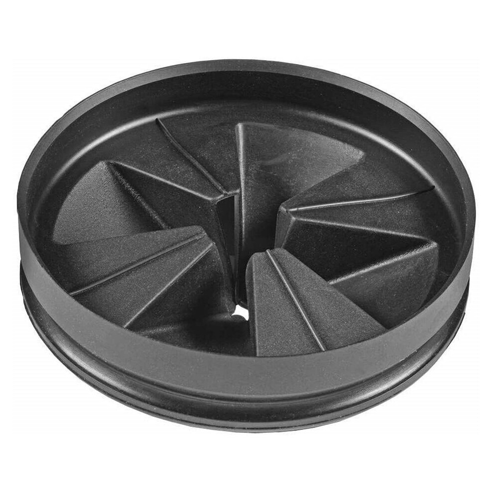 InSinkErator Black Evolution Series Antimicrobial Quiet Collar Sink Baffle QCB