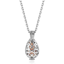 Jovivi Ashes Keepsake Urn Necklace Cremation Jewellery Women, Stainless Steel Memorial Hollow Heart Teardrop Ash Hair Locket Pendant Chain,w