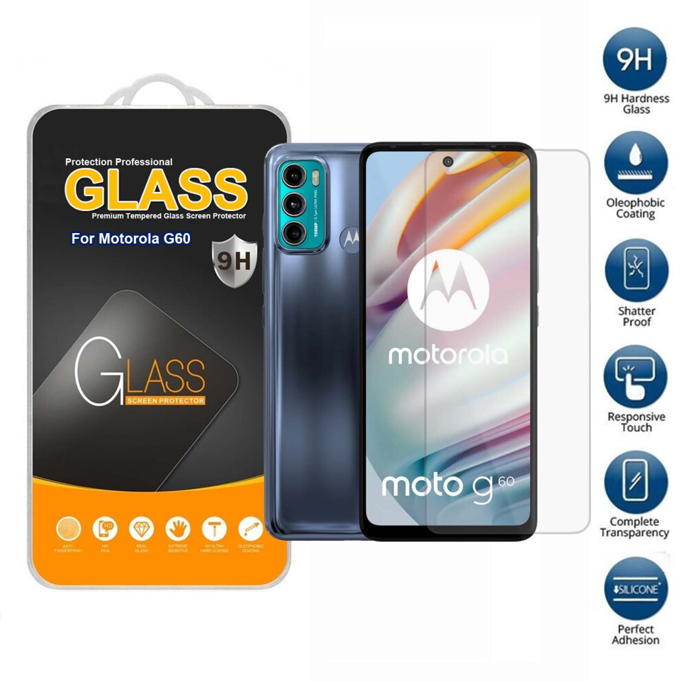 Tempered Glass Screen Protector For Motorola G60 304063169743