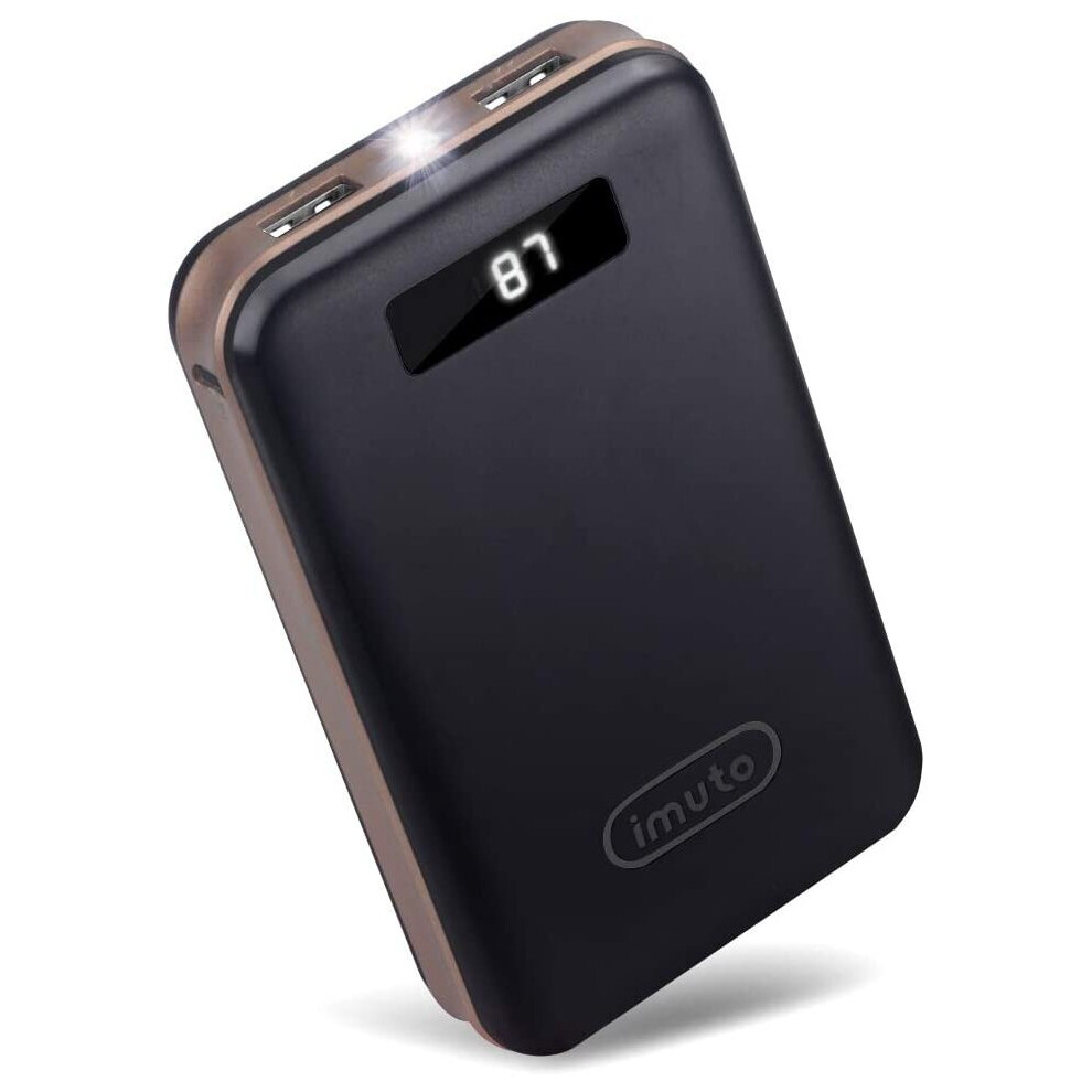 imuto 20000mAh Compact Portable Charger Power Bank External Battery with Smart LED Digital Display Fast Charge Battery Pack for iPhone 11 Pr