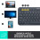 Logitech Logitech K380 Wireless Multi-Device Keyboard, QWERTY Spanish Layout - Black 7