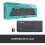 Logitech Logitech K380 Wireless Multi-Device Keyboard, QWERTY Spanish Layout - Black 9